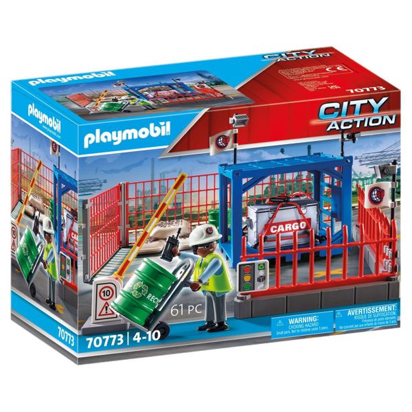 PLAYMOBIL® City Action Σταθμός Cargo 70773 Παιχνίδι