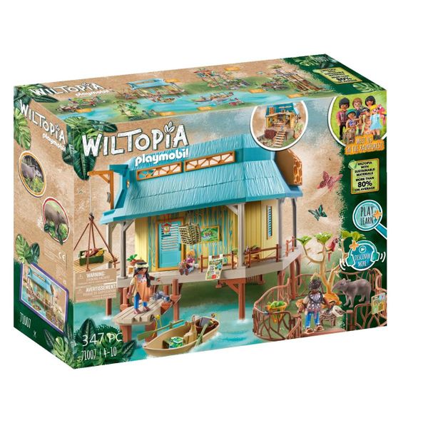 PLAYMOBIL® Wiltopia Σταθμός Περίθαλψης Άγριων Ζώων 71007 Παιχνίδι