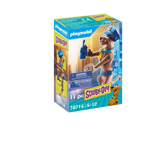 PLAYMOBIL® Scooby-Doo Φιγούρα Scooby Αστυνομικός 70714 Παιχνίδι