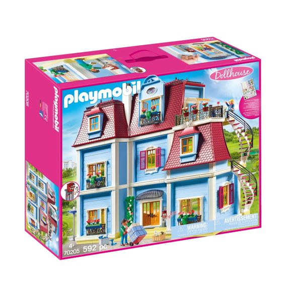 PLAYMOBIL® Dollhouse Τριώροφο Κουκλόσπιτο 70205 Παιχνίδι