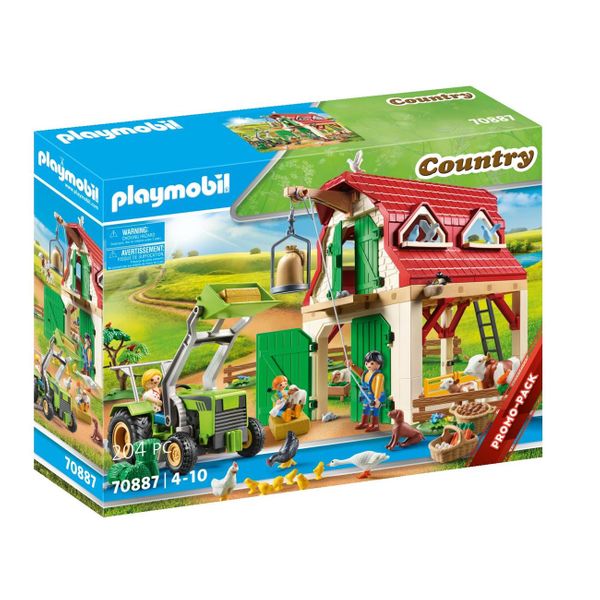 PLAYMOBIL® Country Farm Φάρμα με Ζώα & Τρακτέρ 70887 Παιχνίδι