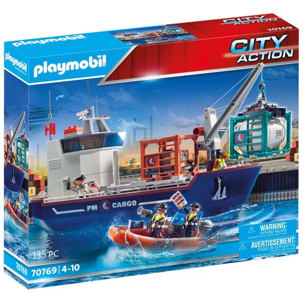 PLAYMOBIL® City Action Φορτηγό Πλοίο & Σκάφος 70769 Παιχνίδι