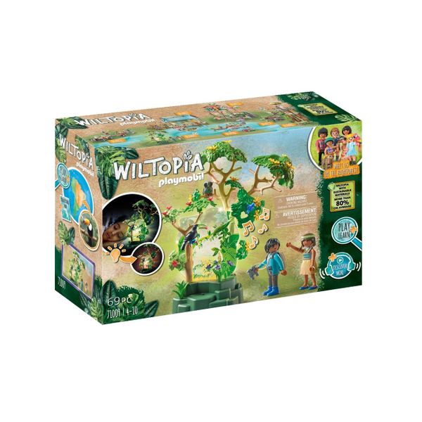 PLAYMOBIL® Wiltopia Φωτιζόμενο Δέντρο & Εξερευνητές 71009 Παιχνίδι