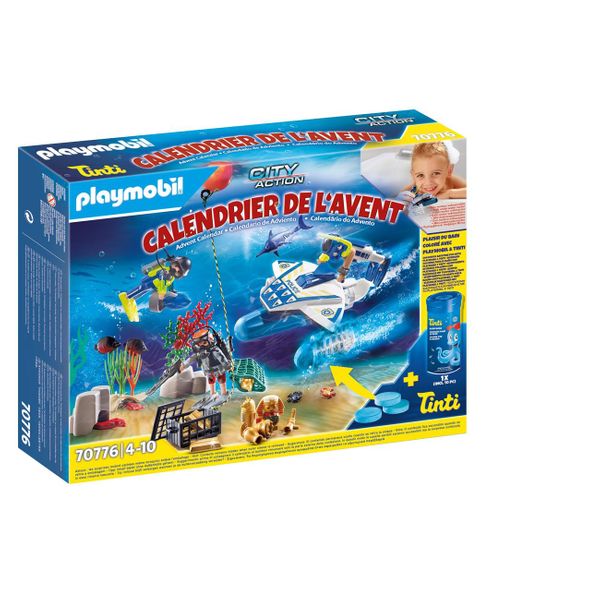 PLAYMOBIL® City Action Χριστουγεννιάτικο Ημερολόγιο με Αστυνόμους 70776 Παιχνίδι