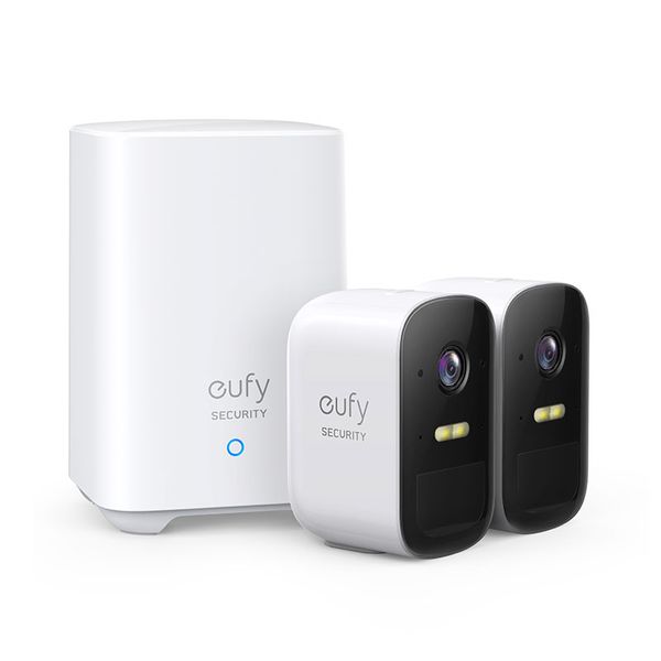 Eufy Eufy 2C (2-Cam Kit) with Homebase Wi-Fi Battery IP Camera