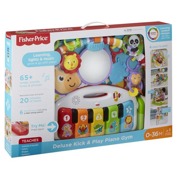 Fisher Price® Εκπαιδευτικό Γυμναστήριο - Moυσικό Πιανάκι FWT15 Παιχνίδι