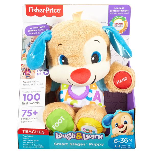 Fisher Price® Fisher Price® Εκπαιδευτικό Σκυλάκι Smart Stages FPN78 Παιχνίδι