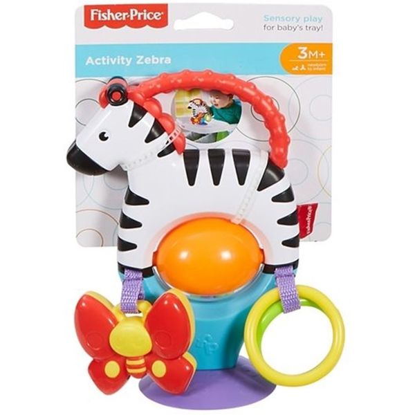Fisher Price® Ζέβρα Δραστηριοτήτων Με Βεντούζα FGJ11 Παιχνίδι