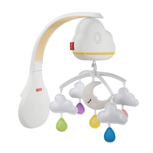 Fisher Price® Ονειρεμένα Συννεφάκια - Περιστρεφόμενο Με Αισθητήρα Ανίχνευσης Κλάματος GRP99 Παιχνίδι