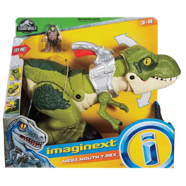 Fisher Price® Fisher Price® Imaginext Jurassic World Mega Mouth T.Rex GBN14 Παιχνίδι