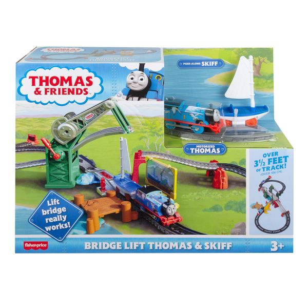 Fisher Price® Fisher Price® Thomas Περιπέτεια Στη Γέφυρα Με Τον Τόμας Και Τον Σκιφ GWX09 Παιχνίδι