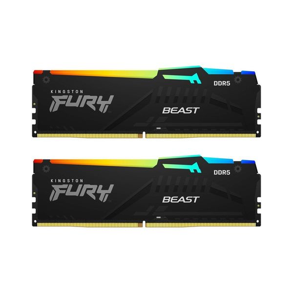 Kingston Kingston DDR5 5200 2 x 8GB C40 FB RGB Μνήμη RAM