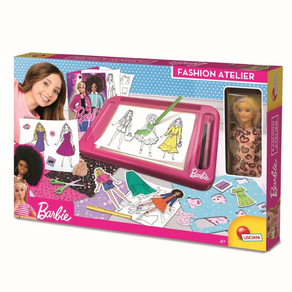 Lisciani Barbie Fashion Atelier με Κούκλα 88645 Παιχνίδι Κούκλα