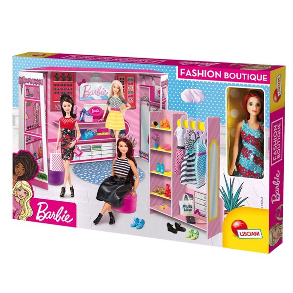 Lisciani Barbie Fashion Boutique με Κούκλα 76918 Παιχνίδι Κούκλα 3221216