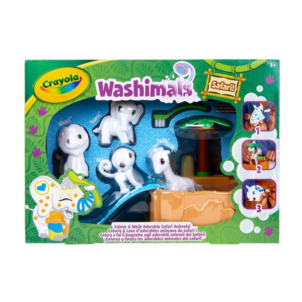 Crayola Crayola Washimals Safari Σετ 74-7328-E-000 Σετ Ζωγραφικής