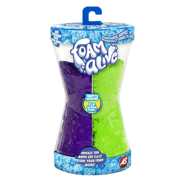 AS Foam Alive Διπλή Συσκευασία 100gr 1863-59040 Παιχνίδι
