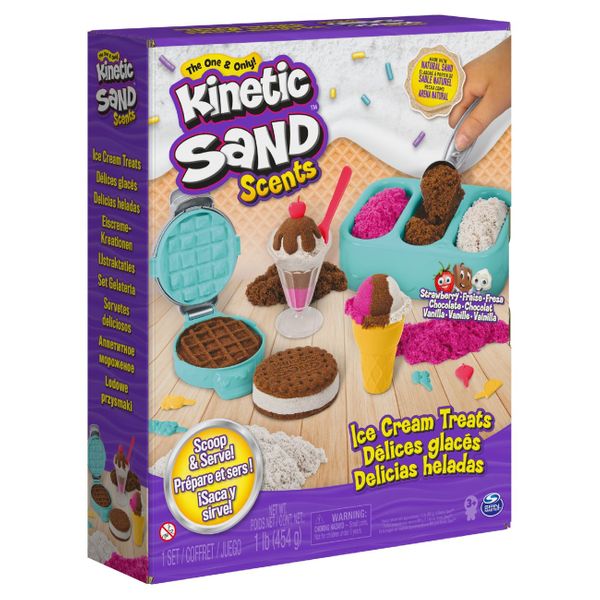 Kinetic Sand Kinetic Sand Παγωτολιχουδιές 6059742 Σετ Χειροτεχνίας