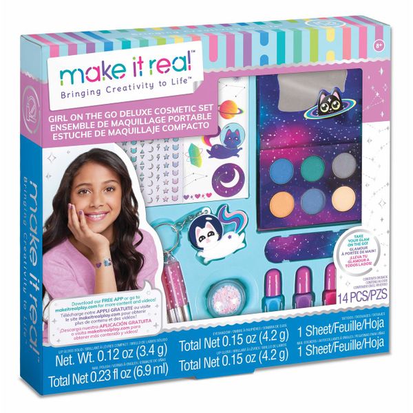 Make it Real Girl On the GO Cosmetic Set 2463 Styling