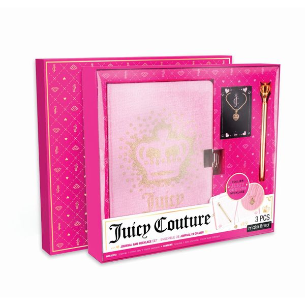 Make it Real Make it Real Juicy Couture Journal & Necklace 4423 Styling