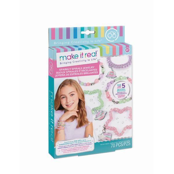 Make it Real Sparkly Spirals Jewerly 1210 Styling