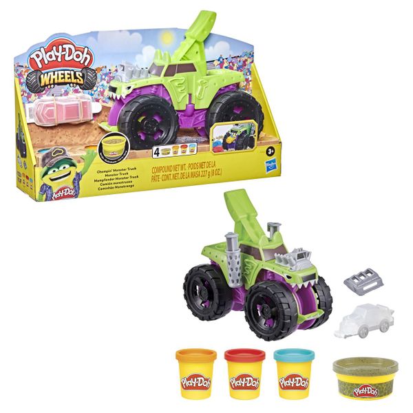 Play-Doh Chompin Monster Truck F1322 Πλαστελίνη