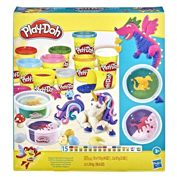 Play-Doh Magical Sparkle Pack F3612 Πλαστελίνη