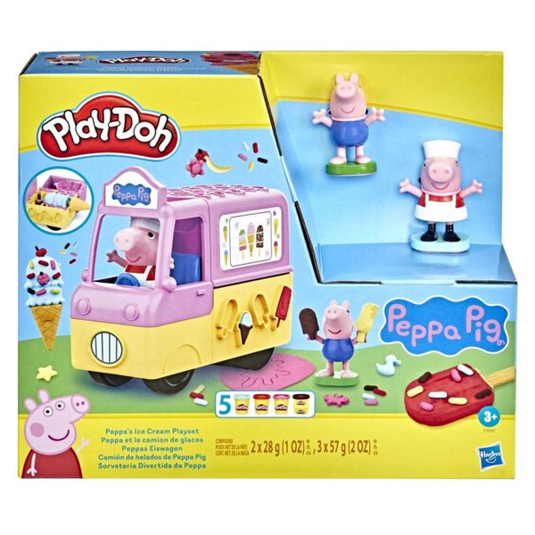 Play-Doh Peppa Pig Παγωτατζίδικο F3597 Πλαστελίνη