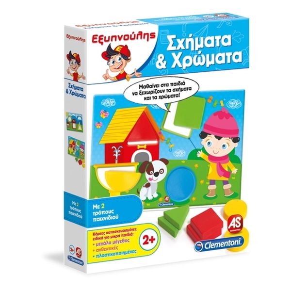 Εξυπνούλης Σχήματα & Χρώματα Εκπαιδευτικό Παιχνίδι