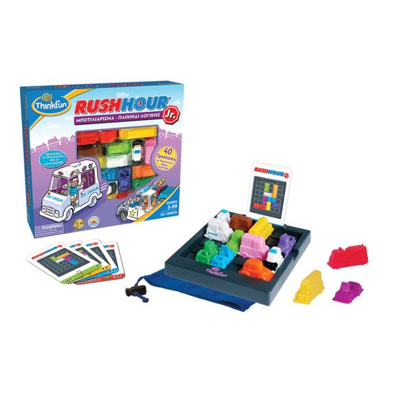 ThinkFun Παιχνίδι Λογικής Rush Hour Jr 5041 Εκπαιδευτικό Παιχνίδι
