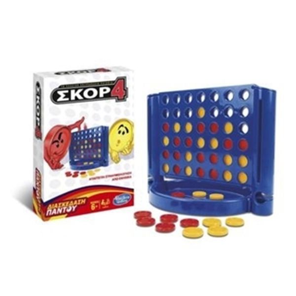 Hasbro Connect 4 Grab & Go B1000 Επιτραπέζιο