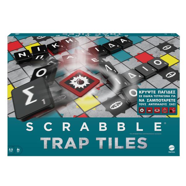 Mattel Scrabble Trap Tiles HLM18 Επιτραπέζιο