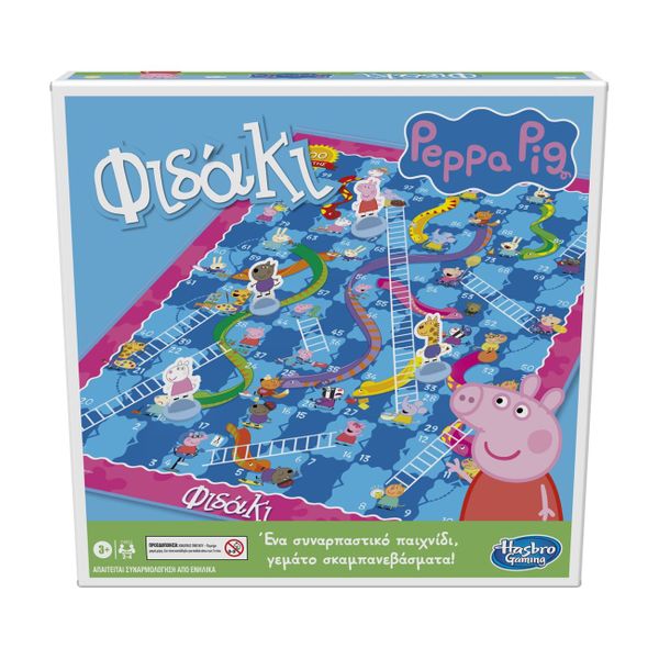 Hasbro Snakes & Ladders Peppa Pig F4853 Επιτραπέζιο