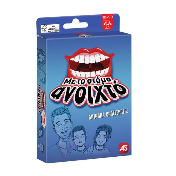 AS Παιχνίδι με Κάρτες: Στόμα Ανοιχτό 1040-21403 Επιτραπέζιο