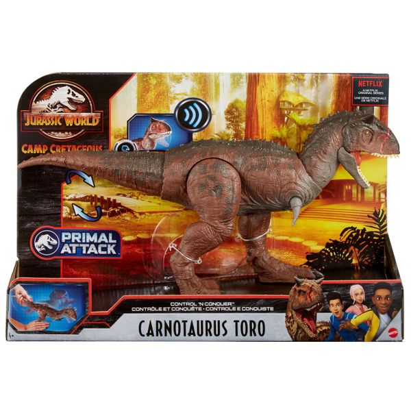 Mattel Mattel Jurassic World Carnotaurus με Ήxους NL07 Φιγούρα