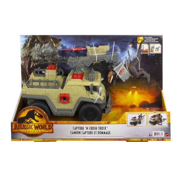 Mattel Mattel Jurassic World Capture and Crush GWD66 Όχημα