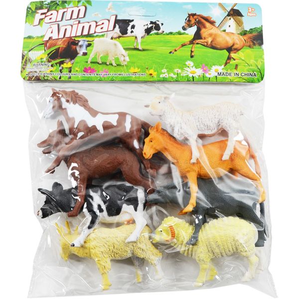OEM Σετ 8 Τεμάχια - Ζώα της Φάρμας PVC A183 Φιγούρες