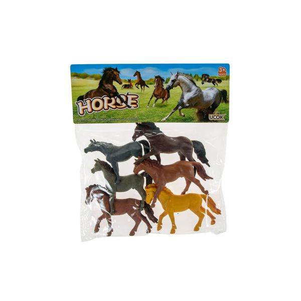 OEM Σετ Άλογα 6 Τεμάχια Υ164 Φιγούρες