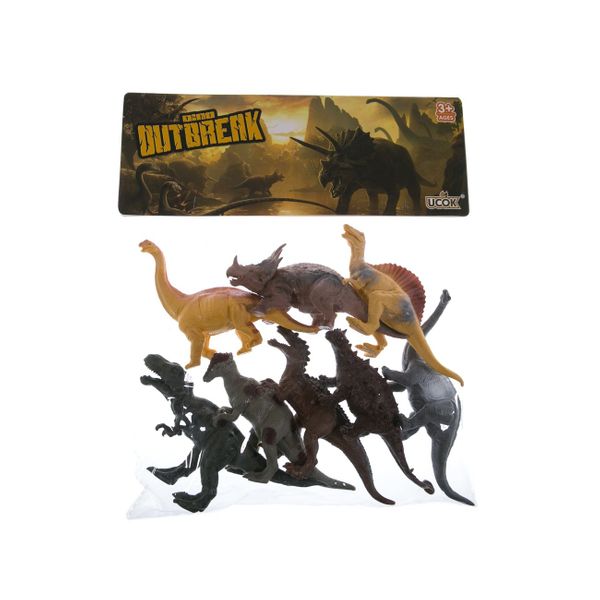 OEM Σετ Δεινόσαυροι - 8 Τεμάχια PVC K184 Φιγούρες