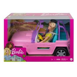 Mattel Barbie Buggy Όχημα με 2 Κούκλες GVK02