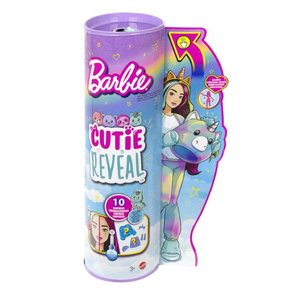 Mattel Mattel Barbie Cutie Reveal - Μονόκερος HJL58 Παιχνίδι Κούκλα