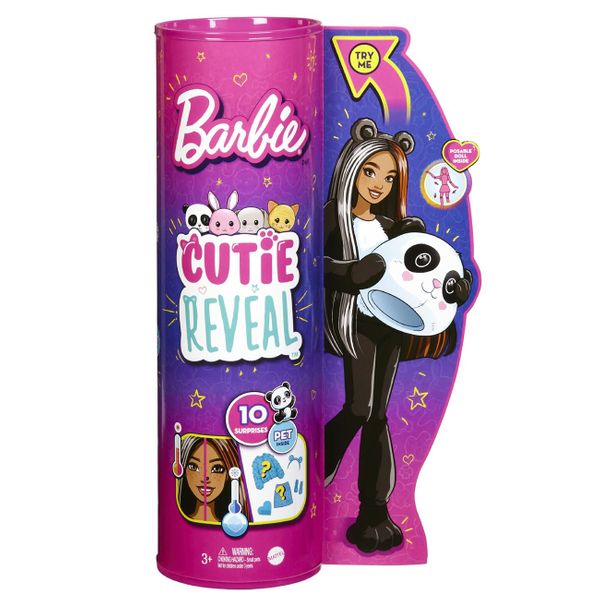 Mattel Mattel Barbie Cutie Reveal - Πάντα HHG22 Παιχνίδι Κούκλα