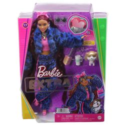 Mattel Barbie Extra - Blue Leopard Track Suit HHN