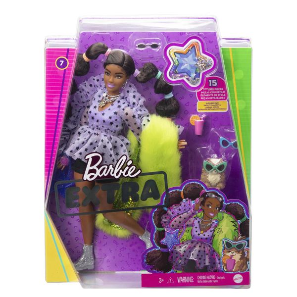 Mattel Mattel Barbie Extra - Bobble Hair GXF10 Παιχνίδι Κούκλα