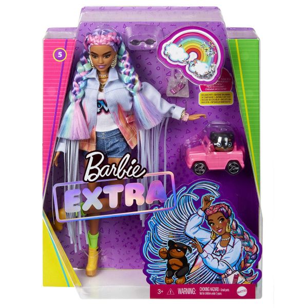 Mattel Mattel Barbie Extra - Denim Jacket GRN29 Παιχνίδι Κούκλα