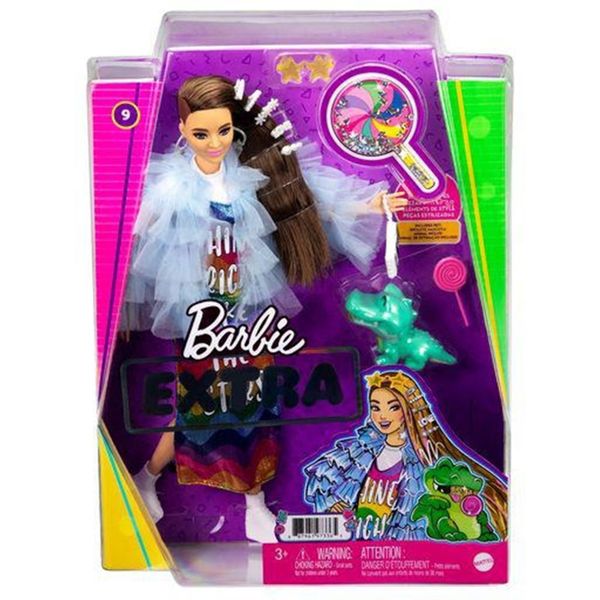 Mattel Mattel Barbie Extra - Rainbow Dress GYJ78 Παιχνίδι Κούκλα