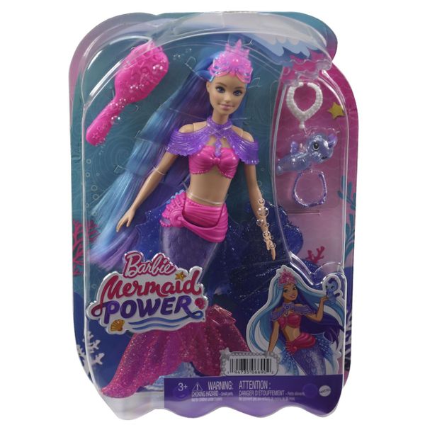 Mattel Barbie Malibu Γοργόνα HHG52 Παιχνίδι Κούκλα