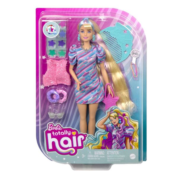 Mattel Mattel Barbie Totally Hair - Stars HCM88 Παιχνίδι Κούκλα