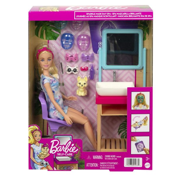 Mattel Barbie Wellnes - Spa HCM82 Παιχνίδι Κούκλα