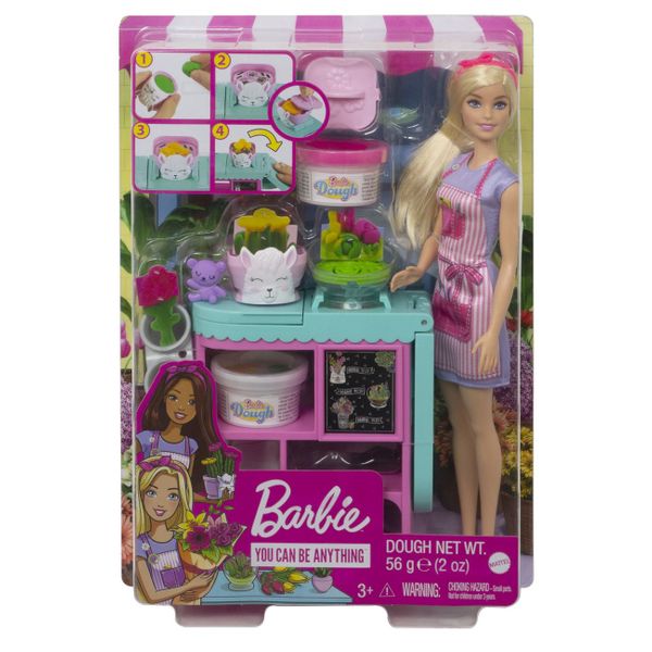 Mattel Barbie Ανθοπωλείο GTN58 Παιχνίδι Κούκλα