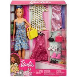 Mattel Barbie  Με Ρούχα & Αξεσουάρ GDJ40